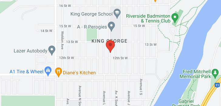 map of 924 L AVE S